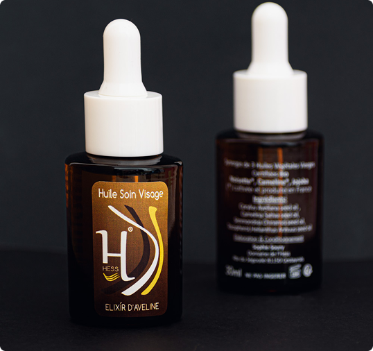 Huile de soin visage “Élixir d’Aveline” 30 ml - Le domaine de l'Hess