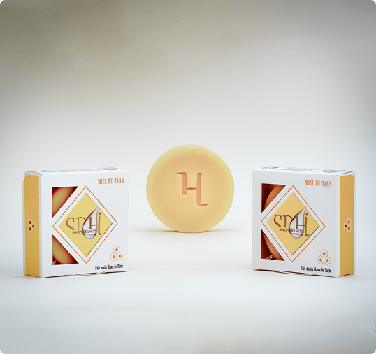 Savon surgras au Miel du Tarn - Domaine de l'Hess
